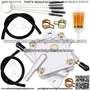 Fuel Pump Compatible for EZGO Golf Cart Gas Car 295cc 350cc Robin Engine TXT & Medalist 4-Cycle Model 72021-G01 S5148 72021G01 1994-UP