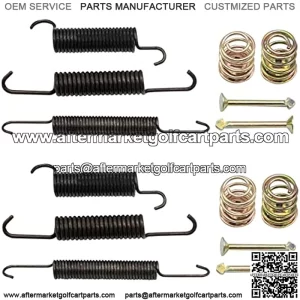 Golf Cart Brake Assembly Kit,Rear Brake Cluster&Bendix Brake Spring Hardware Kit Fit 1996-up EZGO TXT and Yamaha G14, G16, G19, G20,G21,G22 OEM#70998-G01 70998-G02 27944G01 JG5819G-00