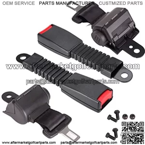 42" Golf Cart Seat Belts Kit with Bracket 35" x 6.9" Universal Fits 2 Passenger EZGO TXT Yamaha Club Car DS Precedent