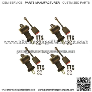 Golf Cart seat belt Street Legal Upgrade For Club Car, Yamaha, EZGO