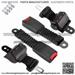 2 Pcs Golf Cart Seat Lap Belts Universal 42"for EZGO/Yamaha/Club Car