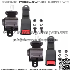 242" Universal Golf Cart Seat Belts Set for EZGO/Yamaha/Club Car