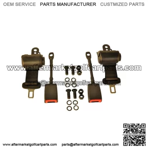 2 PCS Golf Cart Seat Belts Belts For EZGO YAMAHA CLUB CAR-FREE SHIP