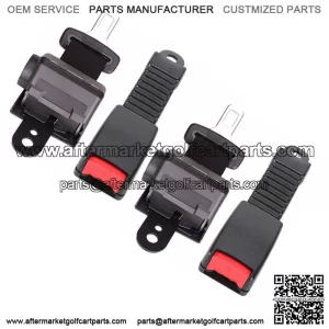 For EZGO/Yamaha/Club Car Golf Cart Seat Belts with Buckles 42" 2Pcs