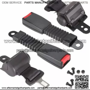 4x Universal Golf Cart Seat Belts 42" Front Rear Lap Seat Belt