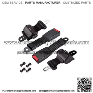 New Listing2PCS Universal Golf Cart Seat Belt Kit for EZGO Yamaha Club Car Fits Fr...