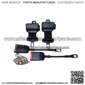 Set Of 2 Universal Lap Seat Belt 2 Point W/ Parts Go-Kart/Golf Cart