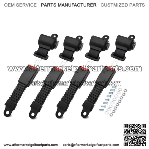 Golf Cart Seat Belts Club Car Seat Belts Seat Belts for Front and Rear