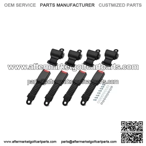 Golf Cart Seat Belts, Club Car Seat Belts, Seat Belts for Front and Rear S
