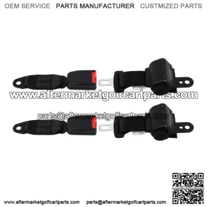 2x Golf Cart Seat Belt Buckle Kit For EZGO/Yamaha Club Car Seatbelts