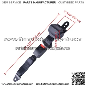 2pcs Universal Golf Cart Seat Belts Safe Insurance Durability Product Size