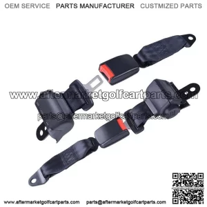 Universal Golf Cart Seat Belts Lap Set For EZGO Yamaha Club Car