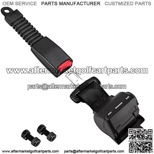 Golf Cart Seat Belts Retractable 47.64" Universal Seat Belts for Golf Cart for Golf Cart EZGO TXT RXV, Yamaha, Club Car, UTV, ATV(1 Set)