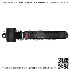 Golf Cart Retractable Seat Belt 42" Fully Extended 9" Sleeve