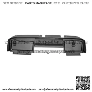 EZGO RXV (08-15) Golf Cart Carbon Fiber Dash Cover With Locking Doors