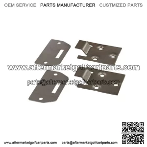 2 x Set of EZGO Seat Hinge Bottom and Cart Plate (1995+) TXT/Medalist Golf Cart