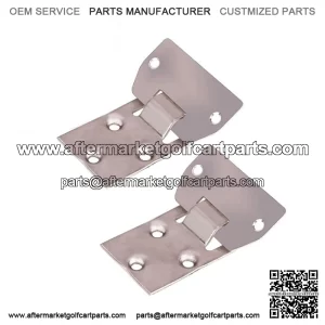 2set Golf Cart Seat Bottom Hinge Plate for EZGO TXT 1995.5-up 71610-G01 71609G01