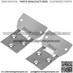 Golf Cart Seat Bottom Hinge Plate for EZGO(1995-up) TXT/Medalist Golf Cart Set of 2