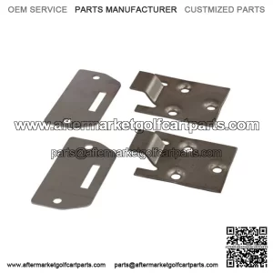 2 x Set of EZGO Seat Hinge Bottom and Cart Plate (1995+) TXT/Medalist Golf Cart