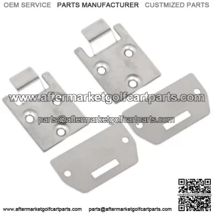 NEW Set of 2 Seat Bottom Hinge and Plate for EZGO TXT/Medalist 1995 Up Golf Cart