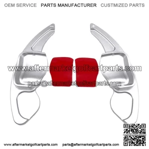 1 Pair of Silver Shift Paddles for Golf 5 R32 GTX / GTI / GT-I 2 Pack Shifter Extension