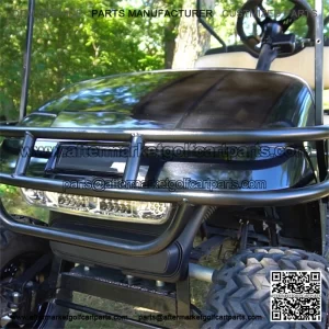 Black Golf Cart Brush Guard - 1996-2013