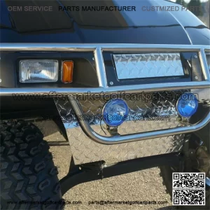 Stainless Steel Golf Cart Brush Guard - 1996-2013