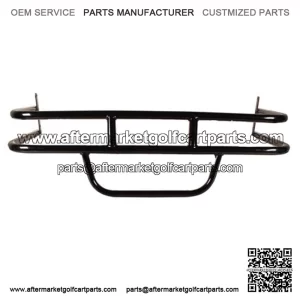 Golf Cart Brush Guard - BLACK Steel
