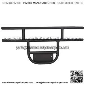 Front Brush Guard Tubular Bumper for 1981-Up Club Car DS Models, Gas & Electric Club Car Precedent Front Brush