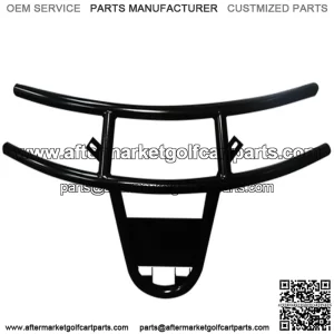 EZGO RXV Golf Cart Brush Guard - Black Steel (2008-2014)