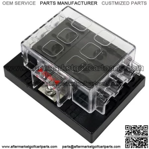 ATC Fuse Block with Cover for Golf Carts