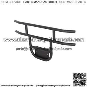 Front Golf Cart Brush Guard Tubular Bumper Compatible with 1981 and Up Club Car DS Gas and Electric Models Black Club Car Precedent Front Brush
