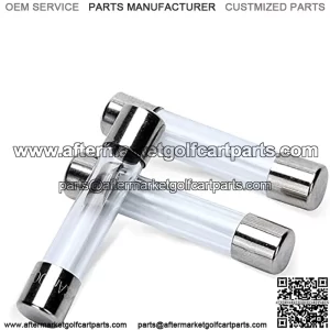 Golf Cart Charge Receptacle Fuse 48v, 3/8Amp, 1995+ Replace Club Car 1018949-01, (3 Pack)