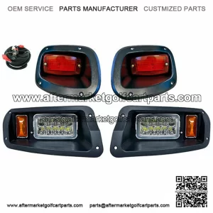 Golf Cart Light Kit - NON-Street Legal (LED or Regular, Fits 1996-2019)