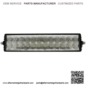 14.5" Golf Cart LED Utility Light Bar - 12V-24V (72 Watt / 5,400 Lumens, Fits All Carts)