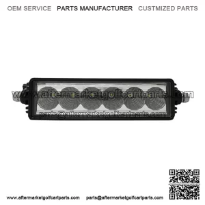 7.75" Golf Cart LED Utility Spotlight - 12V-24V (18 Watt / 1,350 Lumens, Fits All Carts)