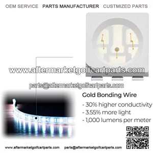 DITRIO 12pcs Underglow RGB LED Strip Light Kit DC 12V with 2 Red Blinking Brake Light Styles for Motorcycles Trikes Golf Carts ATVs UTVs M12r