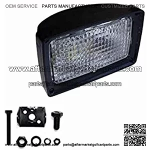 Automann Work Light/Headlight for EZGO, Club Car & Yamaha Golf Carts (3 x 5)