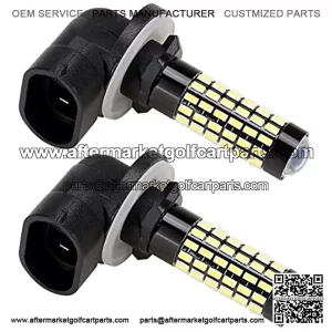 881 LED Headlight Bulb for Car, Truck, Golf Cart (EZGO, Club Car DS Precedent), Pack of 2
