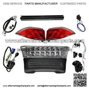 3G Deluxe LED Light Kit for Club Car Precedent Electric Golf Carts 2004-2008