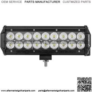 LED Light Bar 9inch 54W Led Light Pod Off-Road Lights Flood Beam Driving Lights for Trucks Car Pickup ATV Jeep Motorcycle Boat Golf Cart with Mounting Brackets