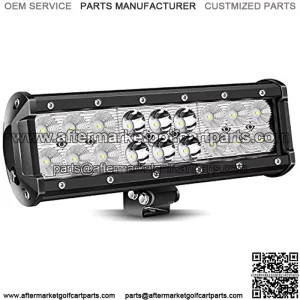 54W Led Light Bar 9 inch 12V Led Light Spot Flood Combo Work Light Bar Daytime Driving Lights Fog Lights For ATV UTV Jeep Offroad Truck Golf Cart Boat