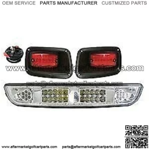 Golf Cart Parts & Accessories EZGO TXT Golf Cart LED Super Saver Light Bar Kit 1994-2013