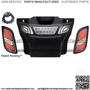 Golf Cart Parts & Accessories EZGO RXV Golf Cart LED Bumper Light Bar & LED Tail Light Kit