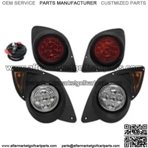 Golf Cart Parts & Accessories Yamaha G29 Drive Golf Cart LED Super Saver Factory Style Light Kit