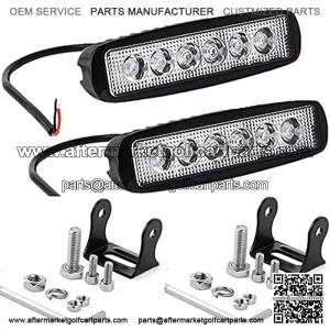 6inch Led Backup Lights 18W 6000K LED Reverse Tractor Work Lights Bar 12V For golf cart,ATV, SUV, Jeep Wrangler, lawn mower, Go-Kart