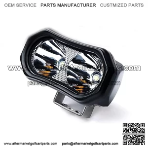 Aluminum 10W CREE Spot Beam Fog Lamp Driving LED Work Light for Jeep Pickup Truck UTV ATV Motorcycle Off-Road Vehicles - 1 PC