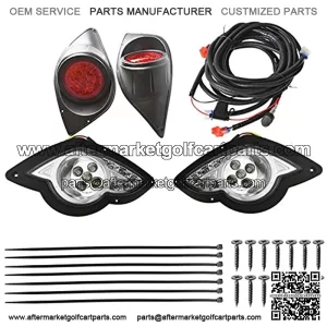 Juego de luces traseras LED de 12 V para carro de golf Yamaha Drive 2007-2016