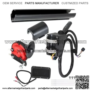 For DS Golf Cart 12V LED Light Turn Signal Kit w/Horn Brake Hazard Light Switch
