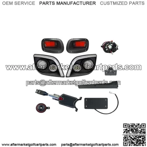 LED Light Kit w/ RGBW LED Running Light, E-Z-Go Express (Standard, OE Fit)